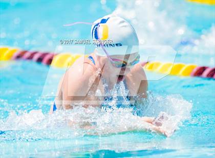 Thumbnail 3 in CIF State Girls Swimming Championships (Preliminaries) photogallery.