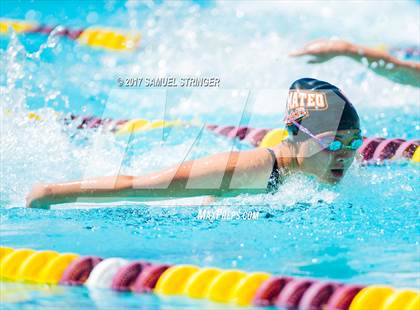 Thumbnail 1 in CIF State Girls Swimming Championships (Preliminaries) photogallery.