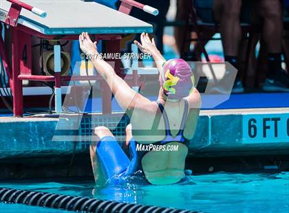 Thumbnail 3 in CIF State Girls Swimming Championships (Preliminaries) photogallery.