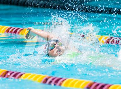 Thumbnail 3 in CIF State Girls Swimming Championships (Preliminaries) photogallery.