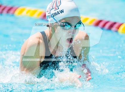 Thumbnail 3 in CIF State Girls Swimming Championships (Preliminaries) photogallery.