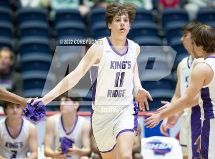 Thumbnail 3 in Greenforest vs King's Ridge Christian (GHSA A Private Final) photogallery.