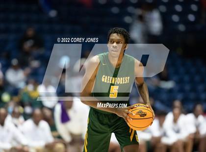 Thumbnail 2 in Greenforest vs King's Ridge Christian (GHSA A Private Final) photogallery.