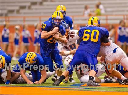 Thumbnail 1 in West Seneca West vs. East Syracuse-Minoa (Syracuse Kickoff Classic) photogallery.