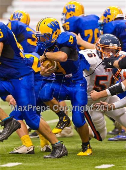 Thumbnail 3 in West Seneca West vs. East Syracuse-Minoa (Syracuse Kickoff Classic) photogallery.