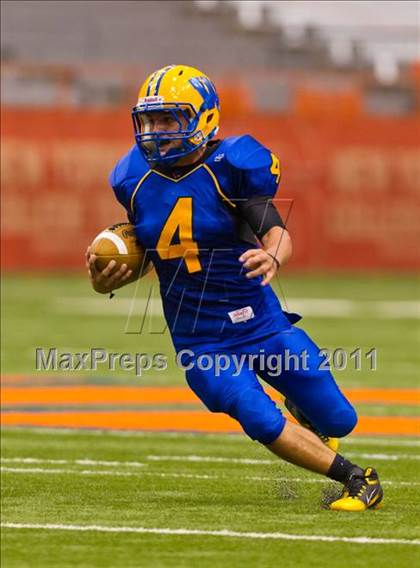 Thumbnail 1 in West Seneca West vs. East Syracuse-Minoa (Syracuse Kickoff Classic) photogallery.