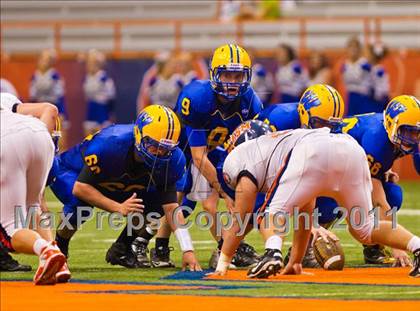 Thumbnail 3 in West Seneca West vs. East Syracuse-Minoa (Syracuse Kickoff Classic) photogallery.