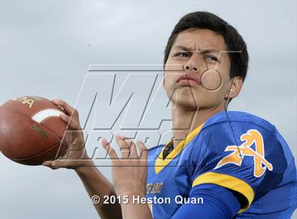 Thumbnail 1 in Bishop Amat (2015 Preseason Top 25 Photo Shoot) photogallery.