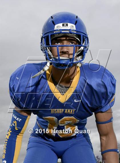 Thumbnail 1 in Bishop Amat (2015 Preseason Top 25 Photo Shoot) photogallery.