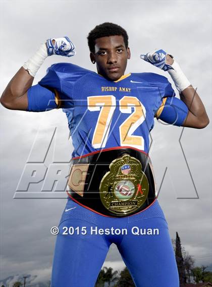 Thumbnail 2 in Bishop Amat (2015 Preseason Top 25 Photo Shoot) photogallery.