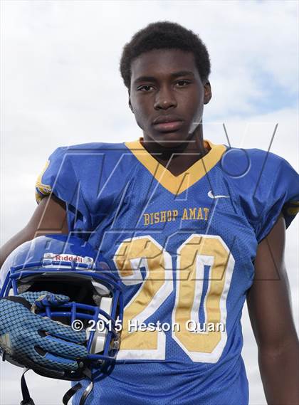 Thumbnail 1 in Bishop Amat (2015 Preseason Top 25 Photo Shoot) photogallery.