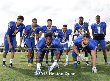 Thumbnail 3 in Bishop Amat (2015 Preseason Top 25 Photo Shoot) photogallery.