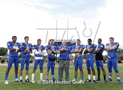 Thumbnail 2 in Bishop Amat (2015 Preseason Top 25 Photo Shoot) photogallery.