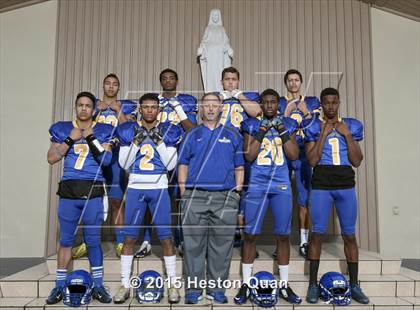 Thumbnail 2 in Bishop Amat (2015 Preseason Top 25 Photo Shoot) photogallery.