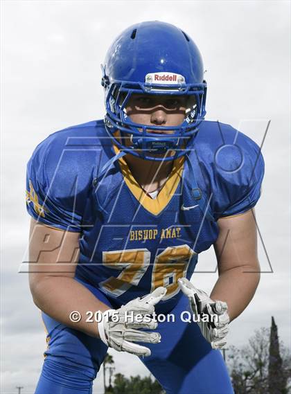 Thumbnail 3 in Bishop Amat (2015 Preseason Top 25 Photo Shoot) photogallery.