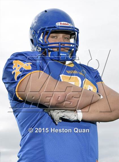 Thumbnail 1 in Bishop Amat (2015 Preseason Top 25 Photo Shoot) photogallery.