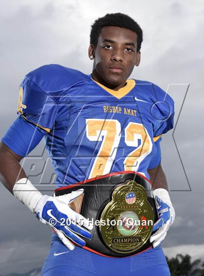 Thumbnail 3 in Bishop Amat (2015 Preseason Top 25 Photo Shoot) photogallery.