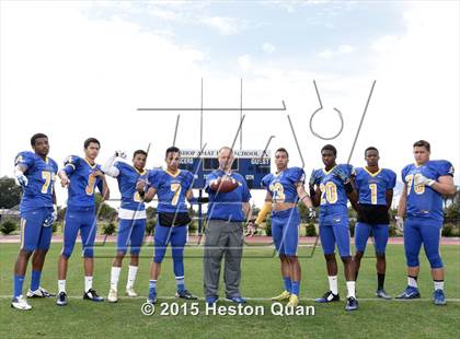 Thumbnail 2 in Bishop Amat (2015 Preseason Top 25 Photo Shoot) photogallery.
