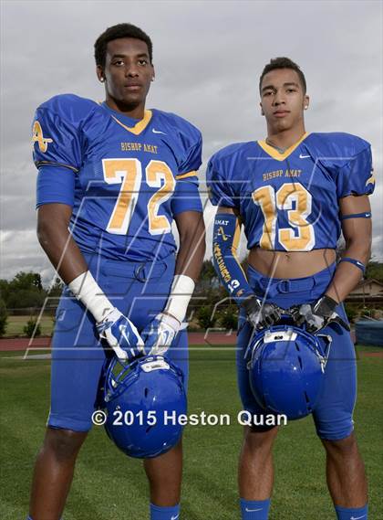 Thumbnail 2 in Bishop Amat (2015 Preseason Top 25 Photo Shoot) photogallery.