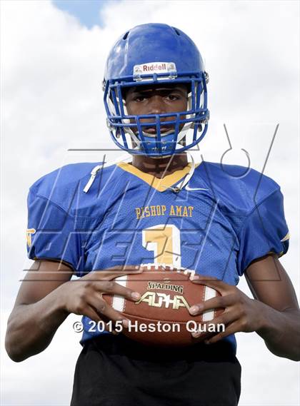 Thumbnail 3 in Bishop Amat (2015 Preseason Top 25 Photo Shoot) photogallery.