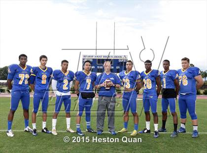 Thumbnail 3 in Bishop Amat (2015 Preseason Top 25 Photo Shoot) photogallery.