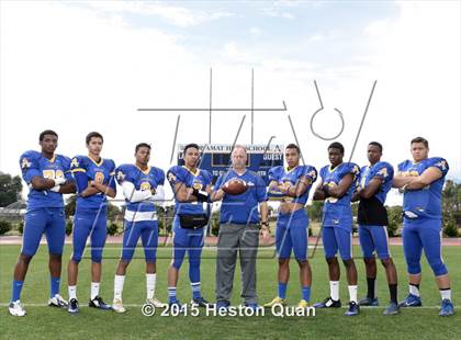 Thumbnail 1 in Bishop Amat (2015 Preseason Top 25 Photo Shoot) photogallery.
