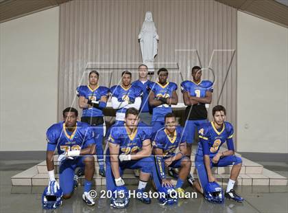 Thumbnail 2 in Bishop Amat (2015 Preseason Top 25 Photo Shoot) photogallery.