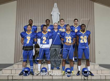 Thumbnail 2 in Bishop Amat (2015 Preseason Top 25 Photo Shoot) photogallery.
