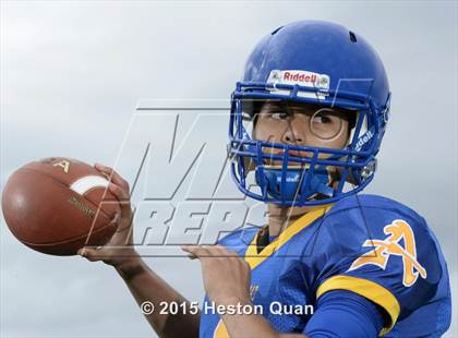 Thumbnail 3 in Bishop Amat (2015 Preseason Top 25 Photo Shoot) photogallery.