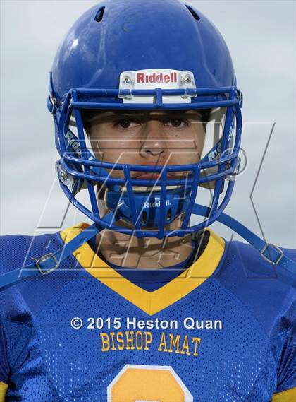 Thumbnail 1 in Bishop Amat (2015 Preseason Top 25 Photo Shoot) photogallery.