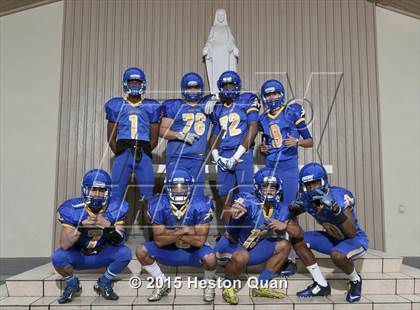 Thumbnail 3 in Bishop Amat (2015 Preseason Top 25 Photo Shoot) photogallery.
