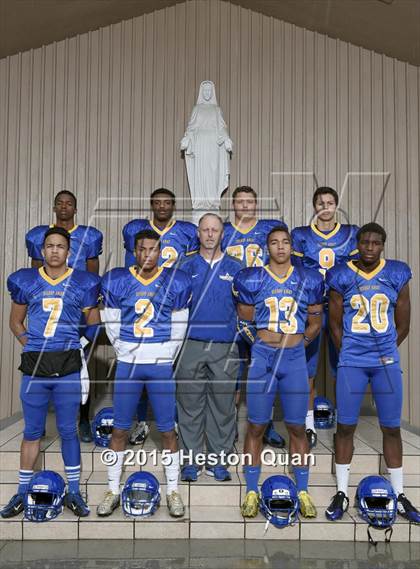 Thumbnail 3 in Bishop Amat (2015 Preseason Top 25 Photo Shoot) photogallery.