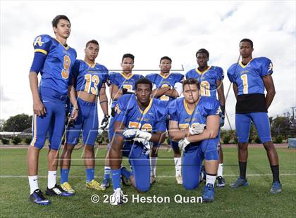 Thumbnail 2 in Bishop Amat (2015 Preseason Top 25 Photo Shoot) photogallery.