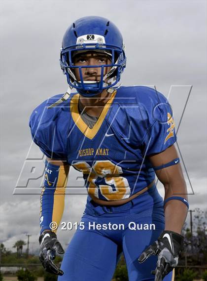 Thumbnail 1 in Bishop Amat (2015 Preseason Top 25 Photo Shoot) photogallery.