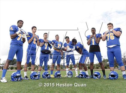 Thumbnail 3 in Bishop Amat (2015 Preseason Top 25 Photo Shoot) photogallery.
