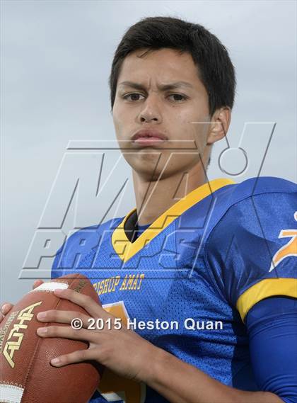 Thumbnail 1 in Bishop Amat (2015 Preseason Top 25 Photo Shoot) photogallery.