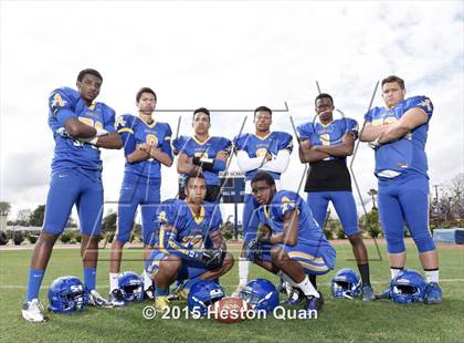 Thumbnail 2 in Bishop Amat (2015 Preseason Top 25 Photo Shoot) photogallery.