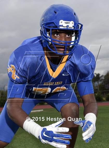 Thumbnail 1 in Bishop Amat (2015 Preseason Top 25 Photo Shoot) photogallery.
