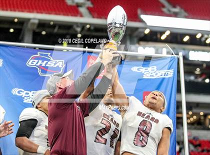 Thumbnail 2 in Rockmart vs. Heard County (GHSA Class 2A Championship) photogallery.