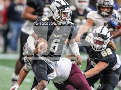 Thumbnail 1 in Rockmart vs. Heard County (GHSA Class 2A Championship) photogallery.