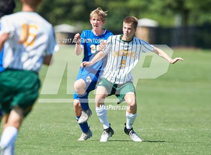 Thumbnail 1 in Christ School vs. Cary Academy (Ravenscroft Soccer Invitational) photogallery.