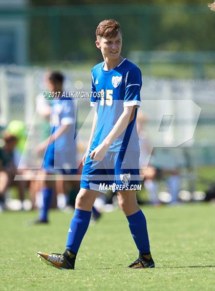 Thumbnail 3 in Christ School vs. Cary Academy (Ravenscroft Soccer Invitational) photogallery.
