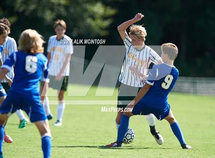 Thumbnail 1 in Christ School vs. Cary Academy (Ravenscroft Soccer Invitational) photogallery.