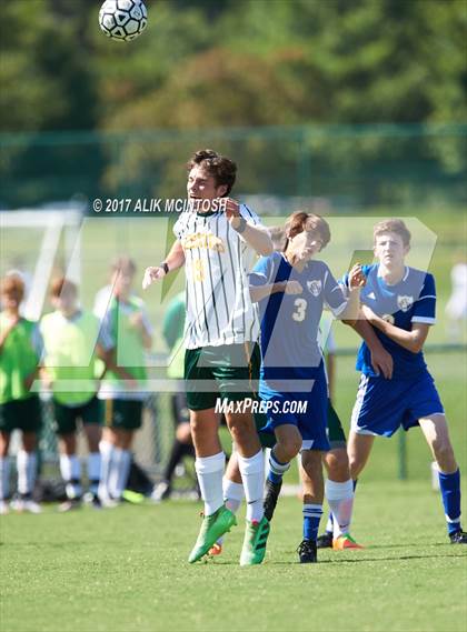 Thumbnail 3 in Christ School vs. Cary Academy (Ravenscroft Soccer Invitational) photogallery.