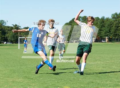 Thumbnail 1 in Christ School vs. Cary Academy (Ravenscroft Soccer Invitational) photogallery.