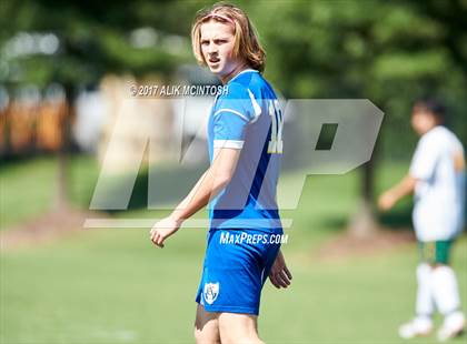 Thumbnail 3 in Christ School vs. Cary Academy (Ravenscroft Soccer Invitational) photogallery.