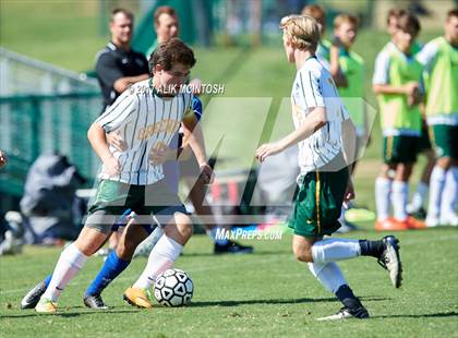 Thumbnail 1 in Christ School vs. Cary Academy (Ravenscroft Soccer Invitational) photogallery.