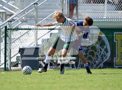 Thumbnail 1 in Christ School vs. Cary Academy (Ravenscroft Soccer Invitational) photogallery.