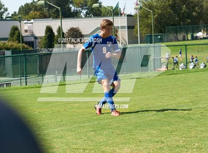 Thumbnail 1 in Christ School vs. Cary Academy (Ravenscroft Soccer Invitational) photogallery.
