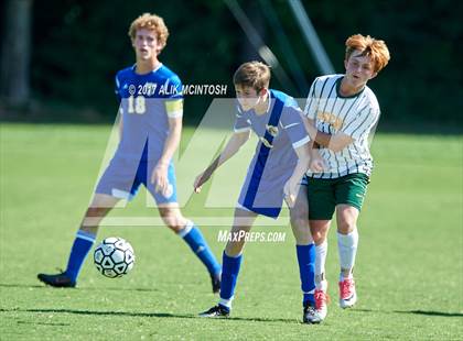 Thumbnail 2 in Christ School vs. Cary Academy (Ravenscroft Soccer Invitational) photogallery.